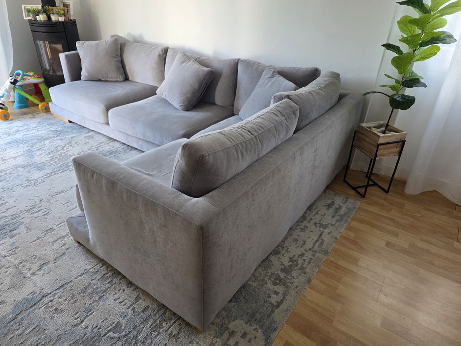 Sofa de Canto 300cm / 200cm / 100cm seminovo