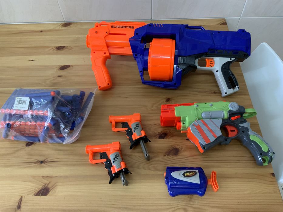 Nerf varios modelos e recarga