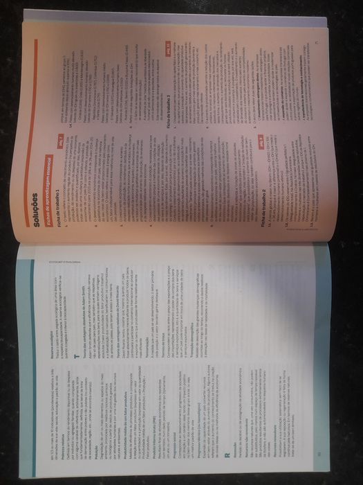 Caderno de Exercícios Economia 12°Ano da Porto Editora
