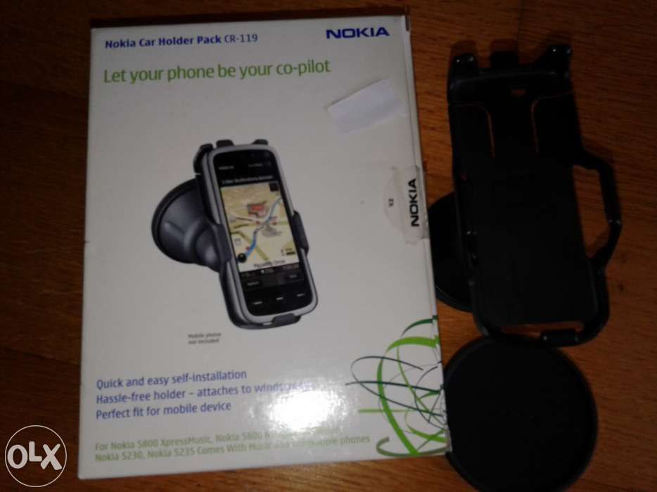Suporte nokia 5800 express music para automovel maos livres
