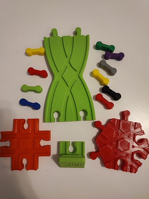 Zestaw elementów do toru drewnianego IKEA Playtive Brio