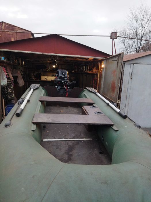 Лодка+мотор Меркурі15