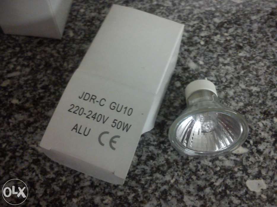 Vendo 3 focos GU10 50w 220v