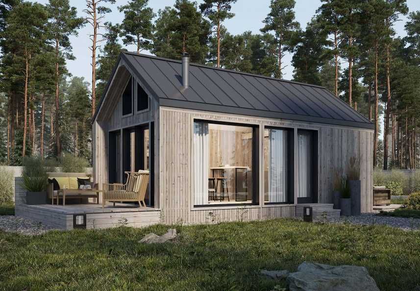 Модульный дом / Домики для базы отдыха / Дачный дом / Сауна