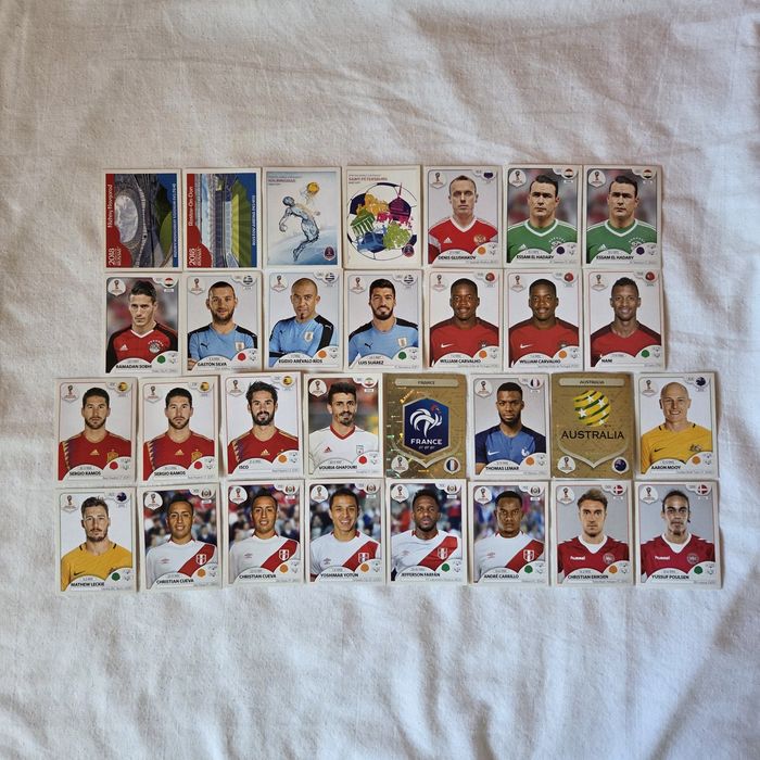 Mundial 2018 Rússia cromos