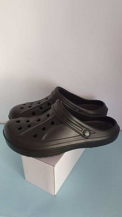Crocsy nowe męskie czarne w rozmiarze 45
