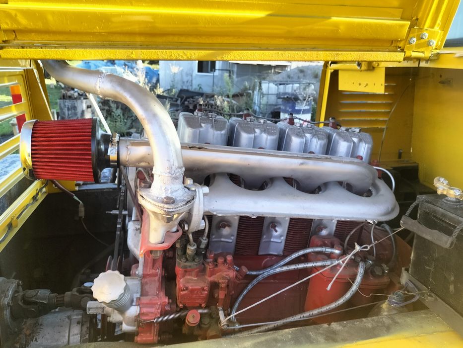 двигун Т-40 під коробку передач ГАЗ-53-52 до навантажувача львівського