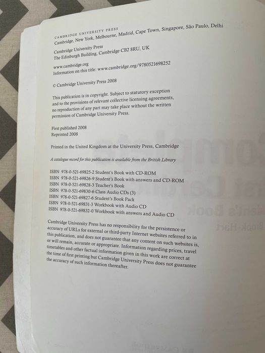 Livro - Complete First Certificate