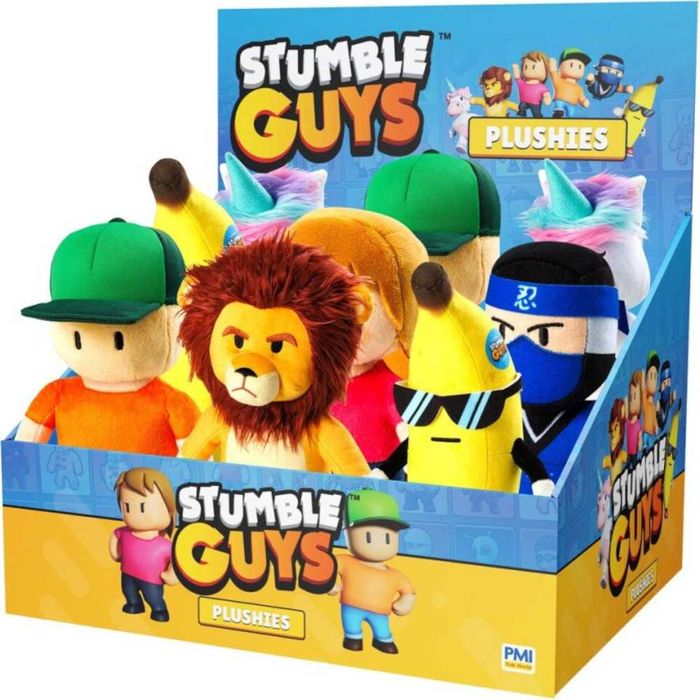 Stumble Guys Oryginalna Miękka Maskotka Pluszowa Pluszak Meowmer 21cm