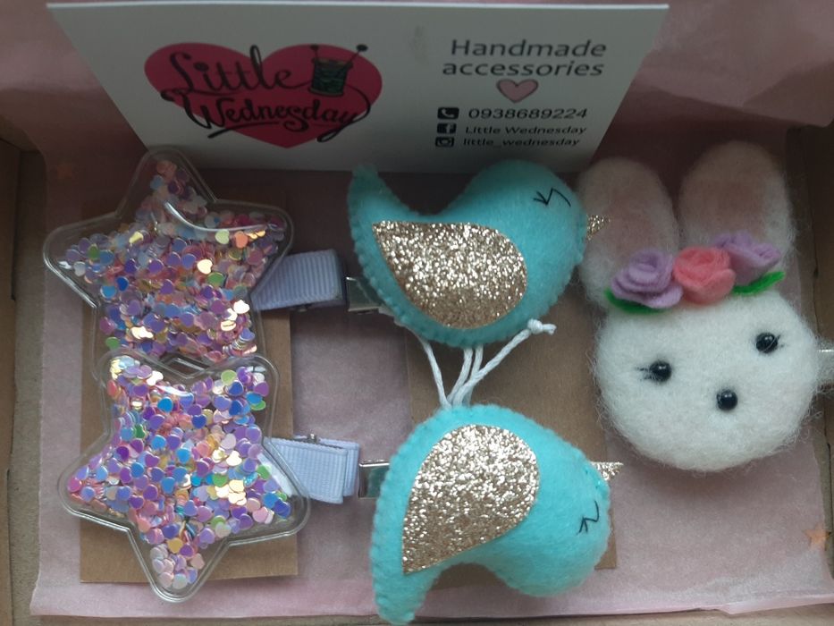 Набір приколок Little wednesday