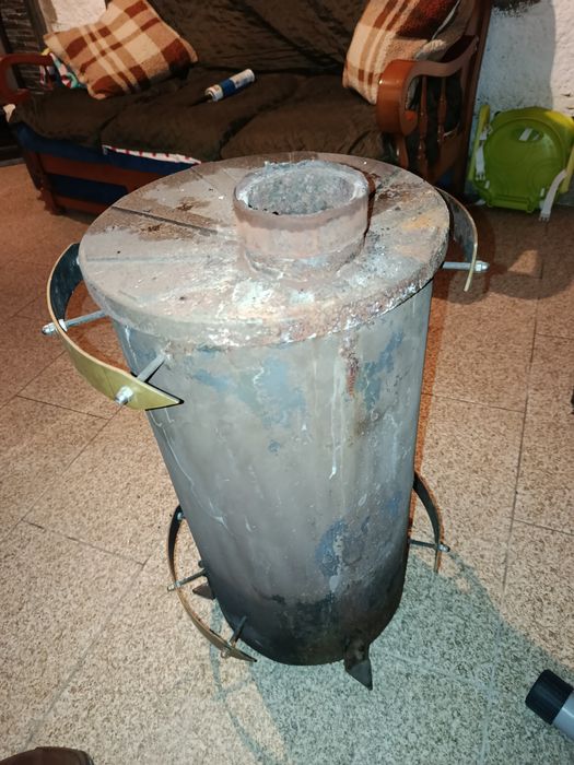 Salamandra Lenha ferro