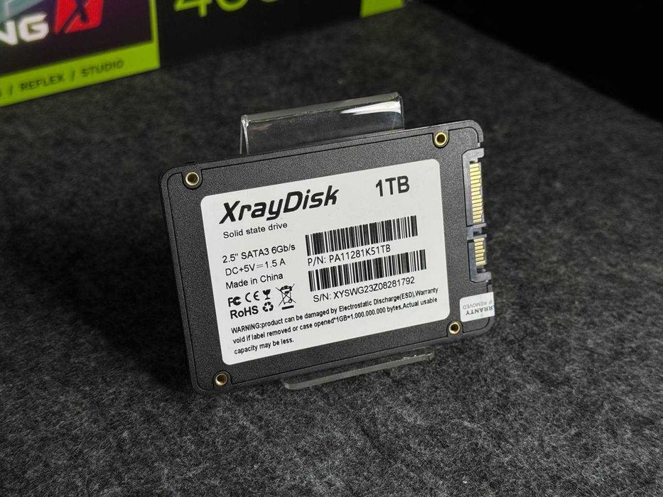 XrayDisk 1TB 2.5" SATA III SSD | Новий / МАГАЗИН | Гарантія 90 днів