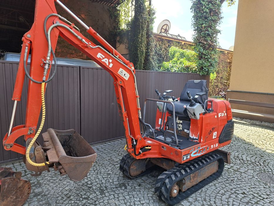 Minikoparka Fai 215 oryginal kubota Yanmar
