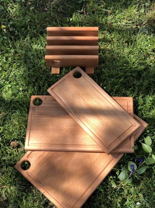 Букові дощечки для нарізання