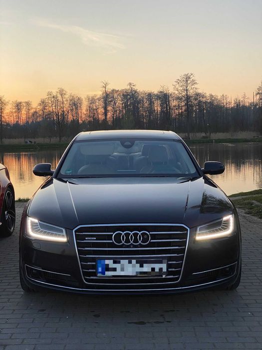 Audi A8L do ślubu | Luksusowa limuzyna premium z kierowcą