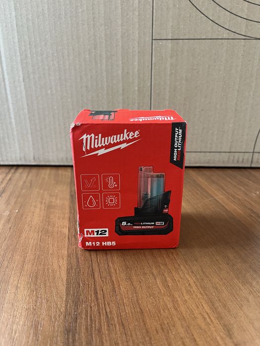 Akumulator Milwaukee M12 5ah High Output