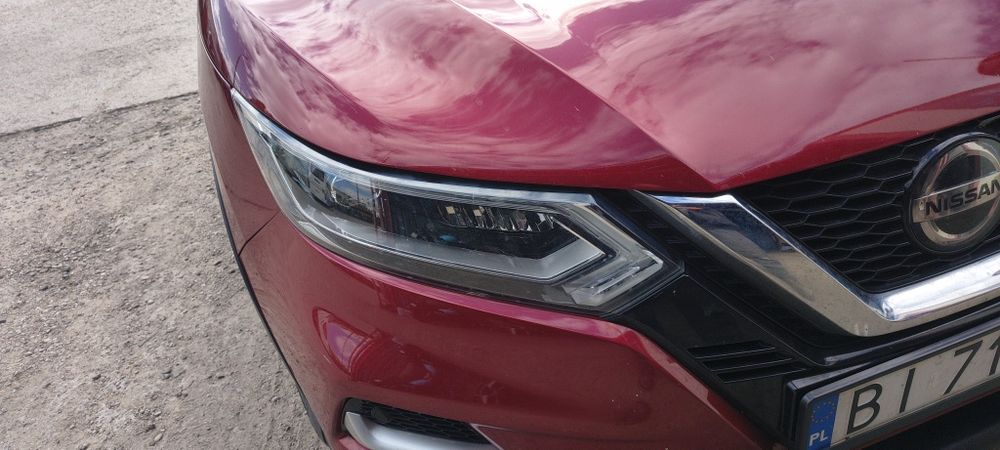 Nissan Qashqai J11 – Nie świeci DRL? Naprawa paska LED | Białystok