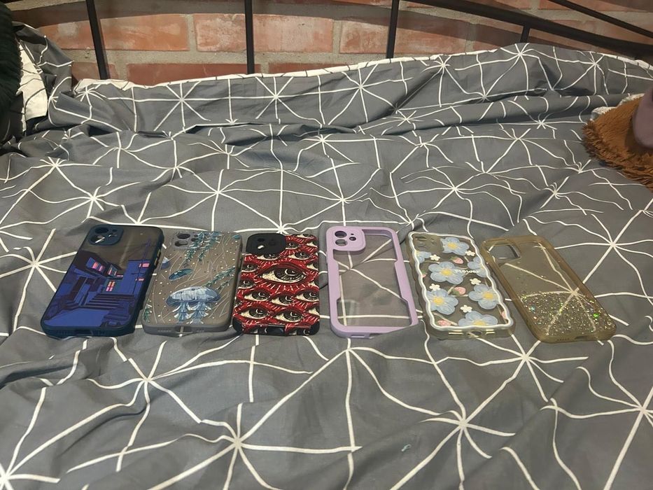 Etui na telefon iPhone 12 6szt