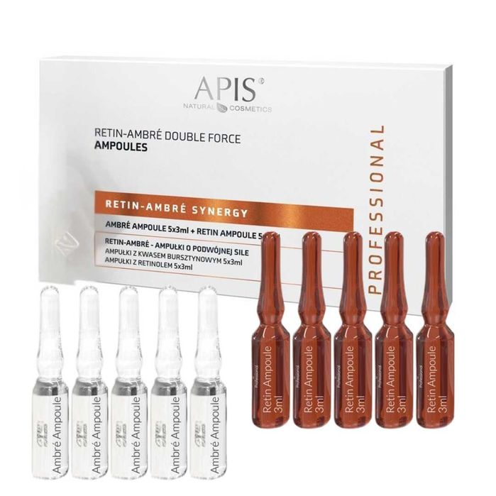 APIS Ampułki o podwójnej sile ODNOWA, ANTI-AGING 10x3ml