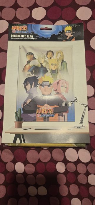 Naruto Shippuden - Bandeira de Anime - 70 x 100cm