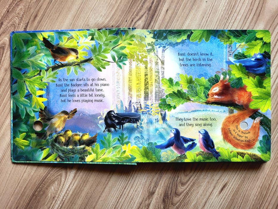 OUTLET Usborne Sleepytime Music Book książeczka dźwiękowa po angielsku