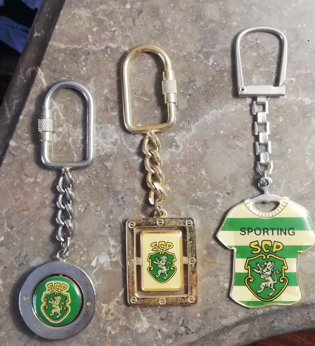 3 Porta Chaves do Sporting Antigos