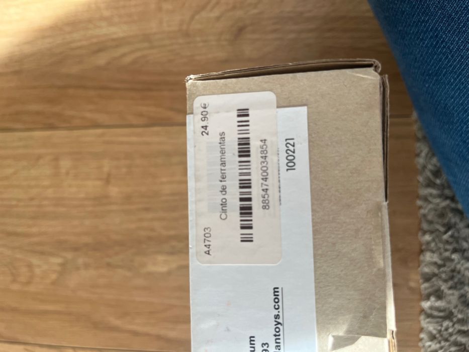 Cinto de ferramentas em madeira Plan Toys