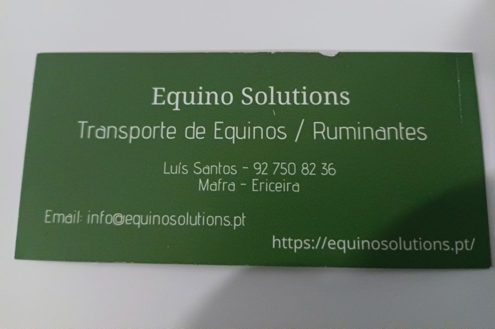 Transpor. de Equinos e ruminantes (cond. certificao - CAP / Tratador