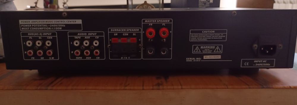 Zestaw Głośników YAMAHA + Wzmacniacz Promethean AV-3016