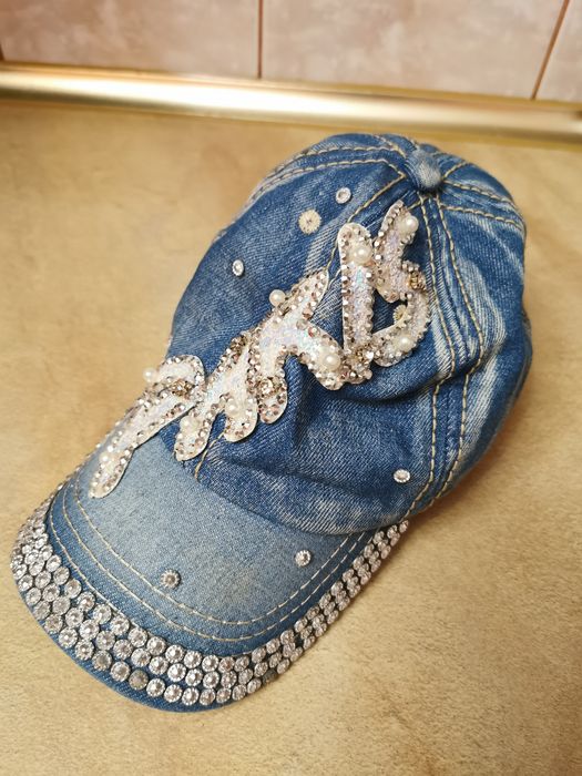 Czapka Paris cyrkonie