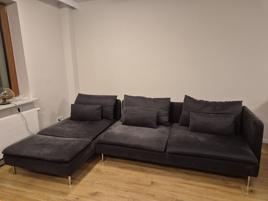 IKEA SODERHAMN Sofa 4-osobowa z szezlongiem