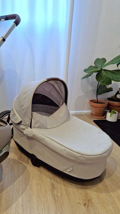 Cybex Balios S lux - conjunto carrinho bebé + ovo + alcofa