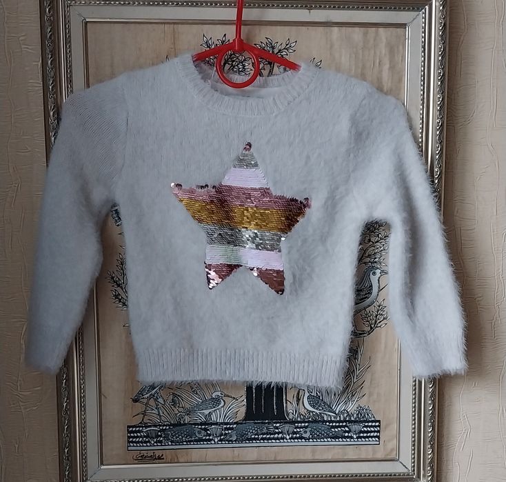 Свитер новогодний 4-5 лет,9- 10 лет  разные красный синий