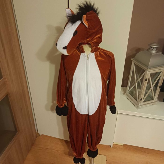 Kostium przebranie KOŃ KONIA ŹREBAK strój karnawałowy 86/92 (229)