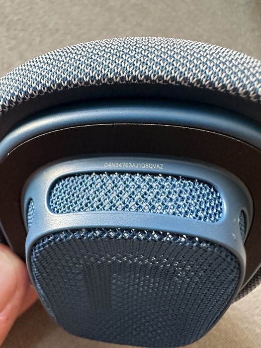 Oryginalne Poduszki do Apple AirPods Max- Sky Blue / Gąbki / Nauszniki