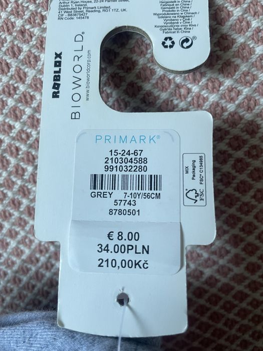 Бейсболка Roblox від Primark