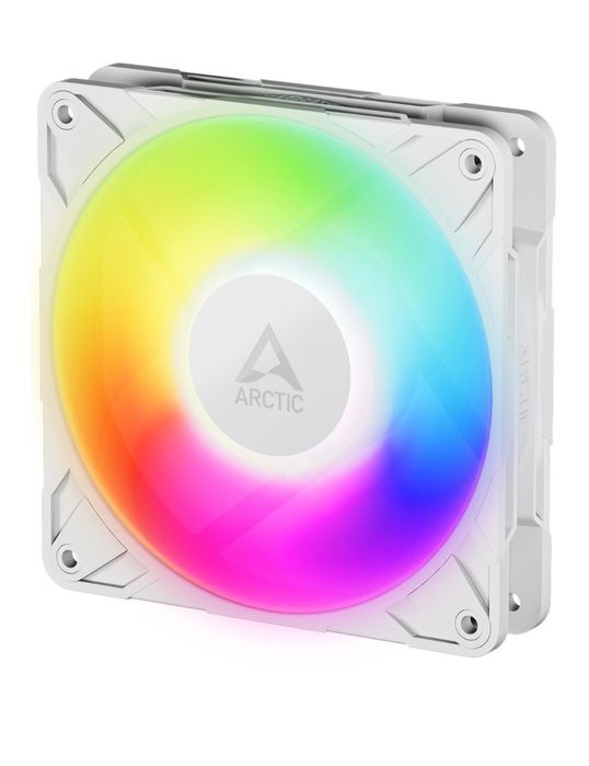 3 Wentylatory Artic P12 Pro A-RGB białe