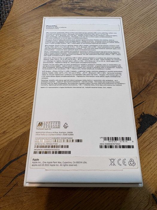 iphone 14 plus 256g jak nowy