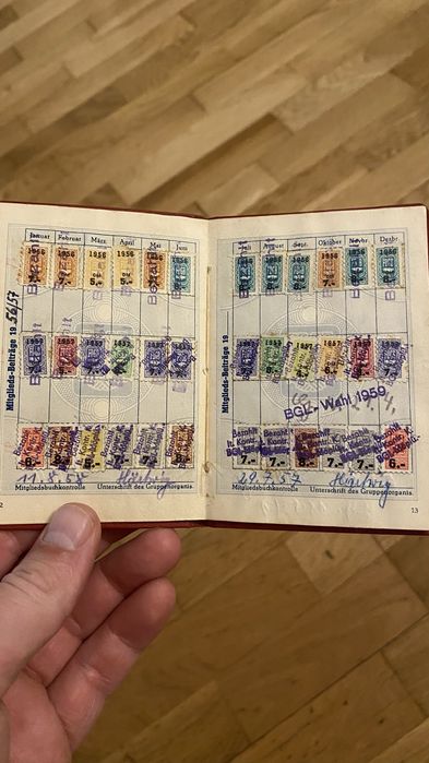 Марки FDGB (НДР)