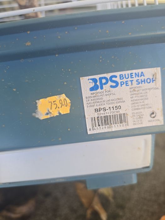 Gaiola papagaio ou caturras