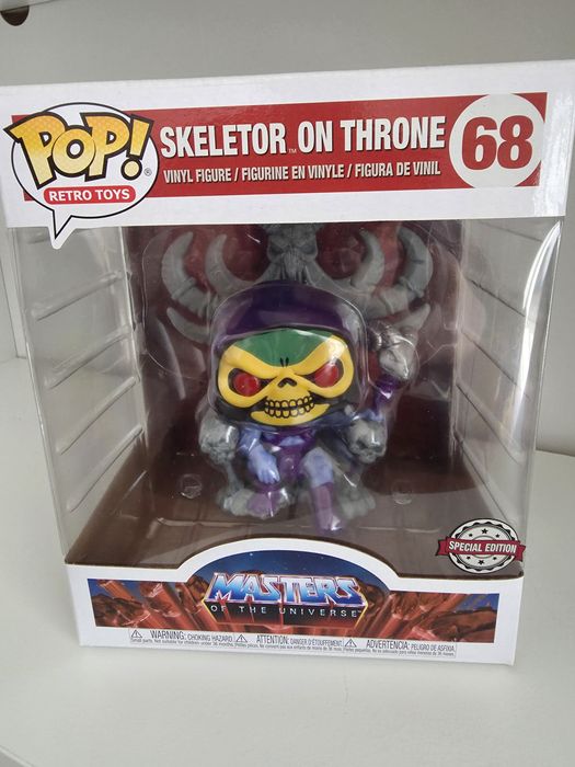 Pop Skeletor On Throne