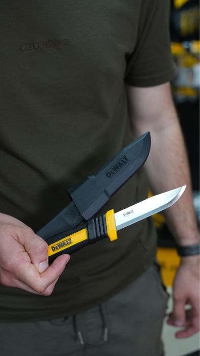 Ніж DeWALT з нержавійки, складаний, зі змінними лезами