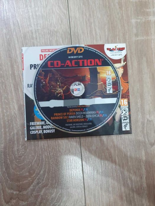 Cd-Action 08/2017 Desponia, Prince of persia, Rainbow Six 3