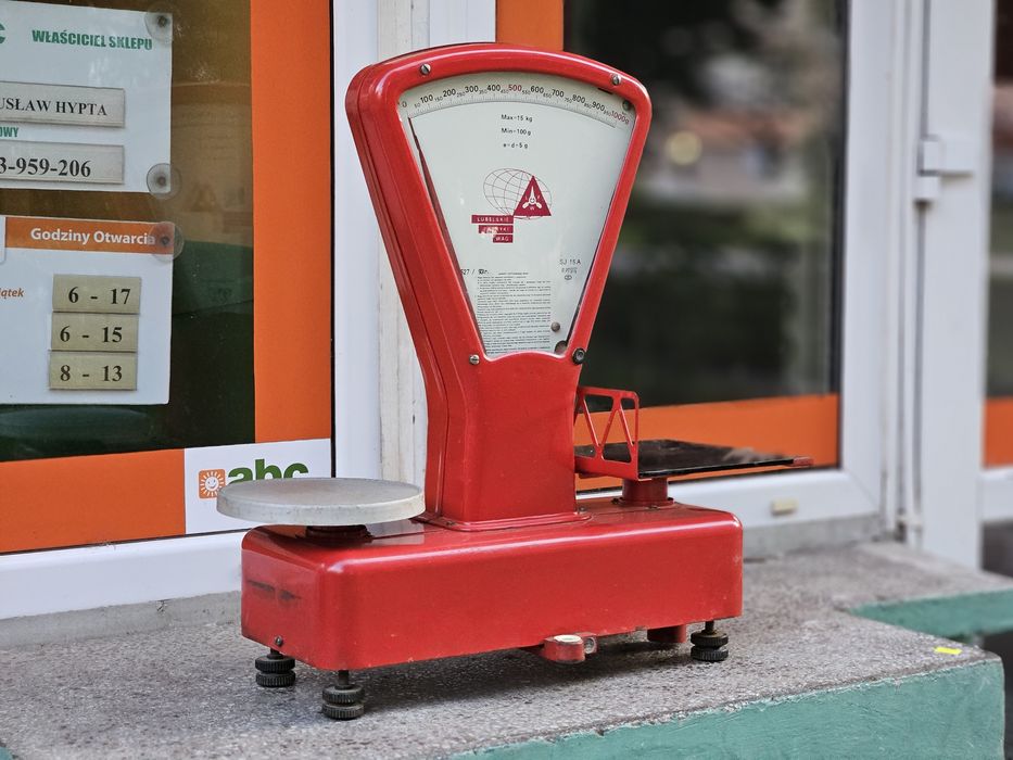 Waga zabytkowa - wzorowy stan