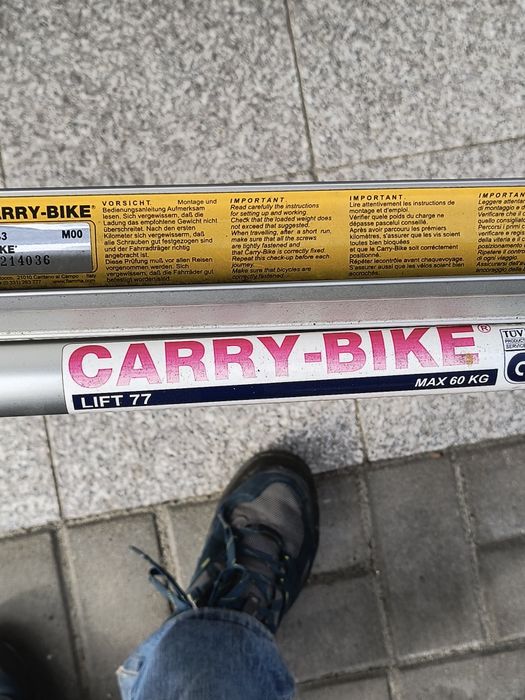 Bagażnik rowerowy, camper, przyczepa