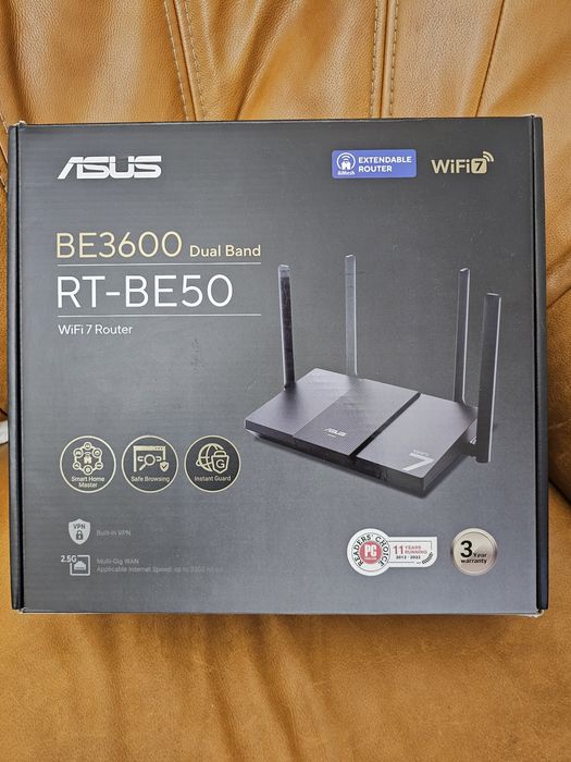 Найкращий роутер ASUS RT-BE50 WiFi 7 – майбутнє вже сьогодні!