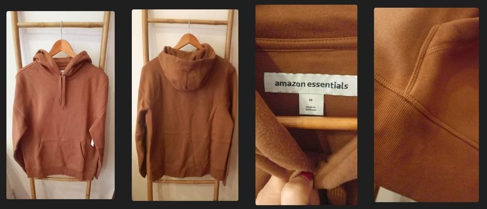 Camisola Capucho Castanha Amazon