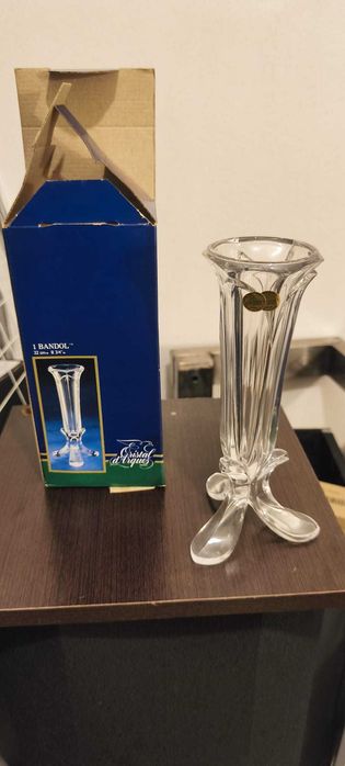Jarra / Vaso de Cristal d'Arques modelo Bandol (22cm) - Novo na Caixa.