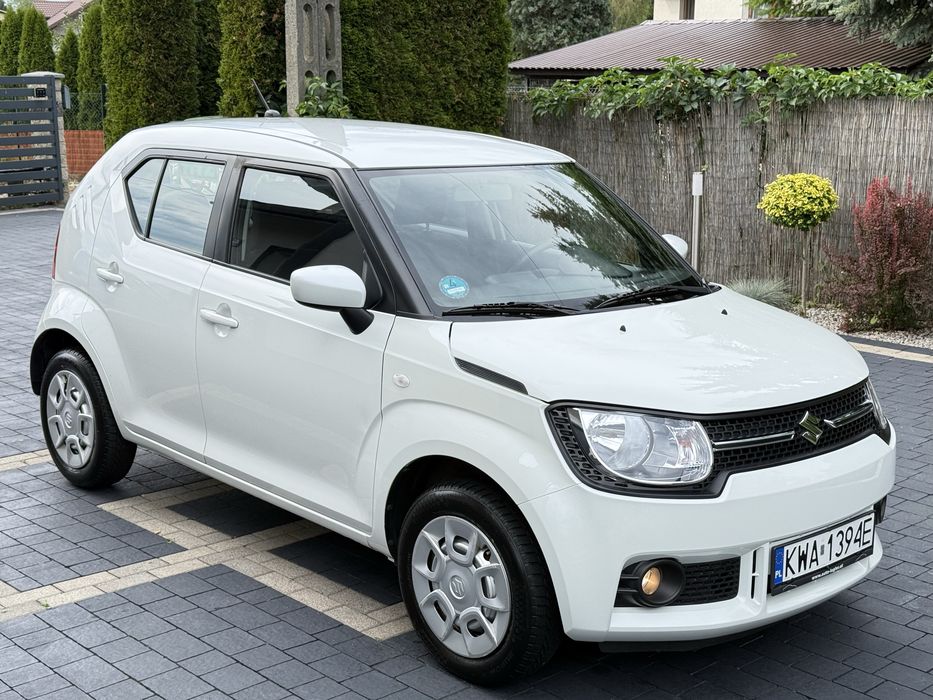 Suzuki Ignis 1.2 Benz.90 KM Klimatyzacja, Bluetooth ,Biała Perła ! Zadbany ! Serwis ASO !
