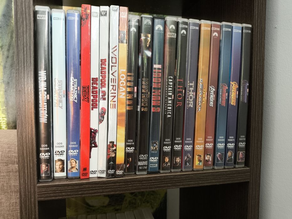 Filmy DVD Marvel 29 tytułów